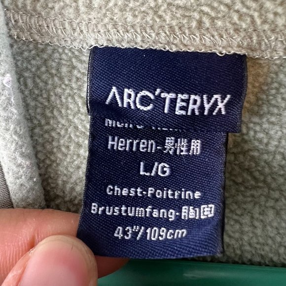 Arcteryx LEAF 1/4 Zip Covert Polartec Pullover - Picture 4 of 10